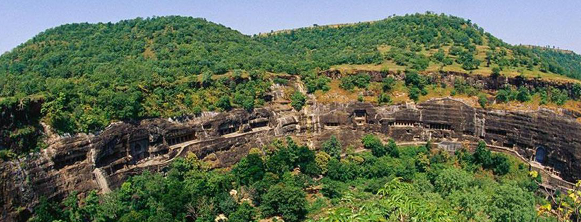 Ajanta caves naer Hotel Padmapani